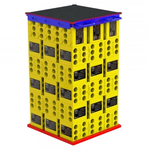 Конфигурация 5 с верхним стальным основанием и противокользящей накладкой