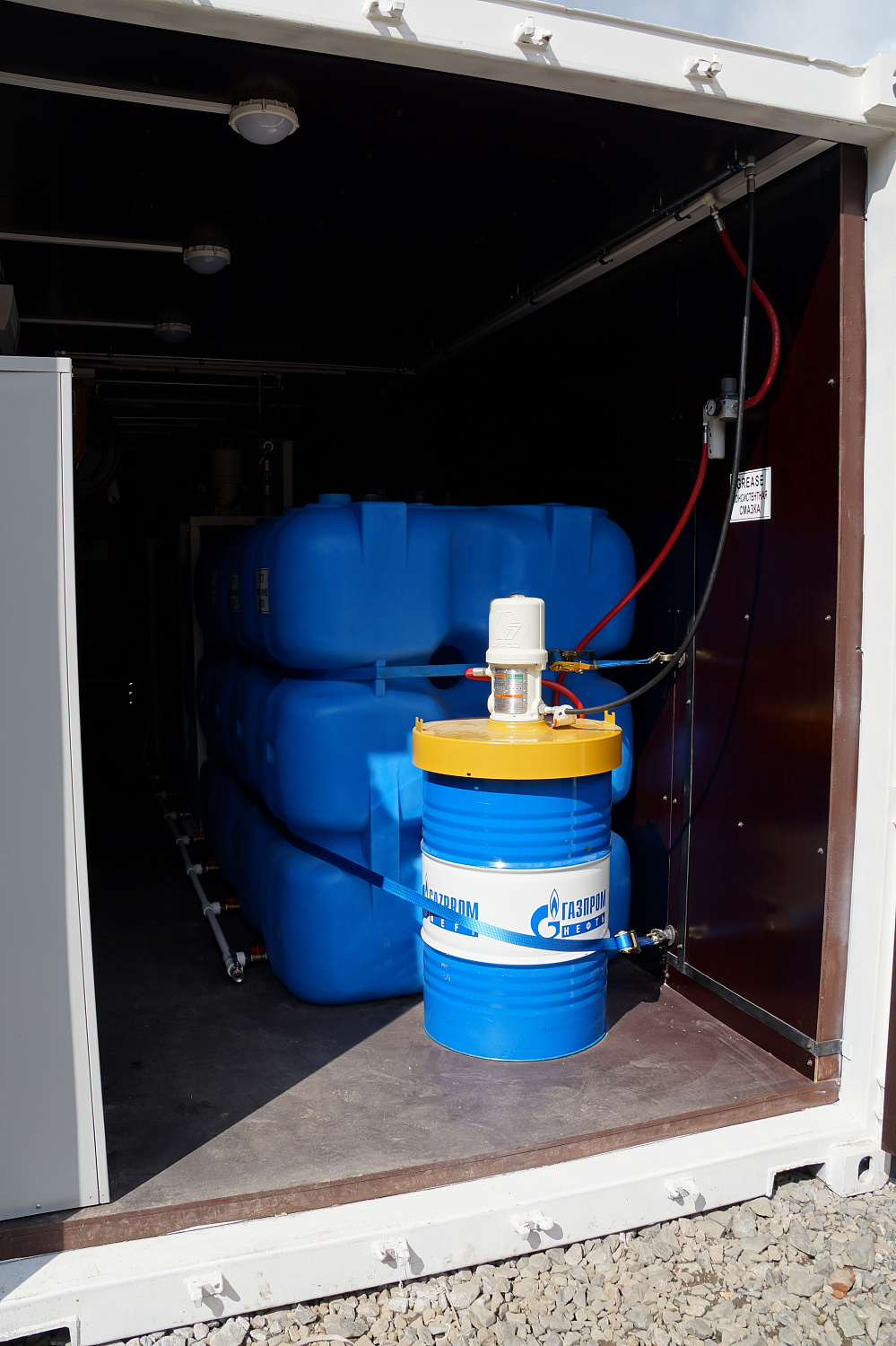 Мобильная маслораздаточная станция