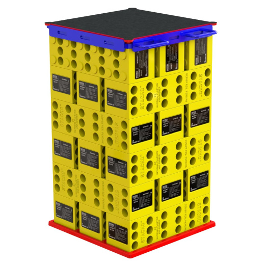 Конфигурация 5 с верхним стальным основанием и противокользящей накладкой