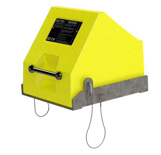 7LW Упор для колес Ø2800-Ø4500 мм